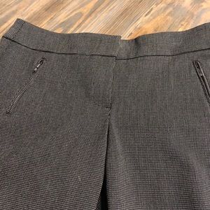 Loft 10P “Marisa” style Pants.Black/Gray.  NWOT